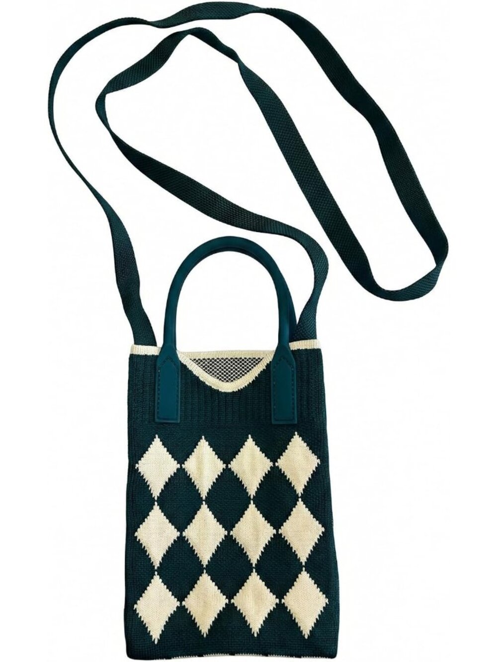 Knit Phone Bag&Handbag&Crossbody Bag for Women, for Shopping, Outdoor, Daily Use